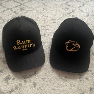 Bundle Two Flexfit Black Hats